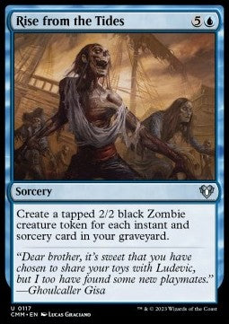 Rise from the Tides - Commander Masters (Uncommon) [CMM-117] Hover Image