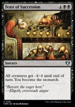 Feast of Succession - Commander Masters (Uncommon) [CMM-158] Hauptbild