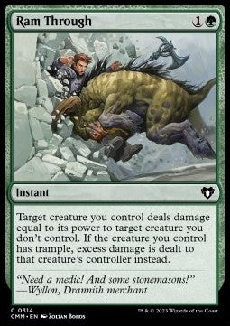 Ram Through - Commander Masters (Common) [CMM-314] Image principale du produit