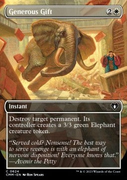 Generous Gift - Commander Masters: Extras (Common) [XCMM-624] Hover Image