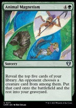 Animal Magnetism - Commander Masters (Uncommon) [CMM-271] Hover Image