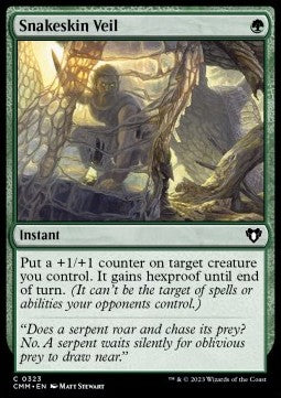 Snakeskin Veil - Commander Masters (Common) [CMM-323] Hover Image