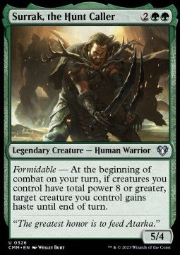 Surrak, the Hunt Caller - Commander Masters (Uncommon) [CMM-326] Hover Image