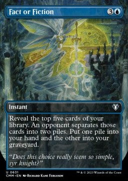 Fact or Fiction - Commander Masters: Extras (Uncommon) [XCMM-631]