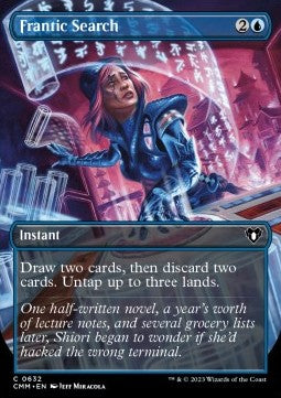 Frantic Search - Commander Masters: Extras (Common) [XCMM-632] Hover Image
