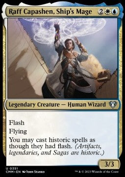 Raff Capashen, Ship's Mage - Commander Masters (Uncommon) [CMM-351] Image principale du produit