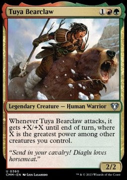 Tuya Bearclaw - Commander Masters (Uncommon) [CMM-360] Hover Image