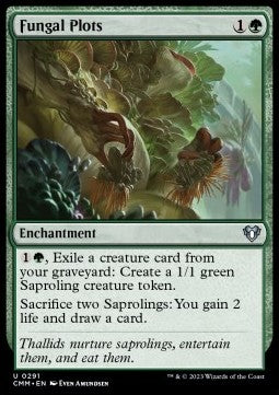 Fungal Plots - Commander Masters (Uncommon) [CMM-291] Hauptbild