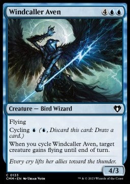 Windcaller Aven - Commander Masters (Common) [CMM-133] Hauptbild