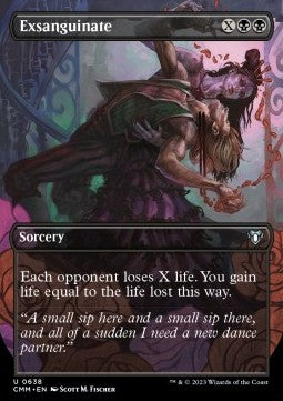 Exsanguinate - Commander Masters: Extras (Uncommon) [XCMM-638] Hover Image