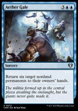 Aether Gale - Commander Masters (Uncommon) [CMM-72] Main image