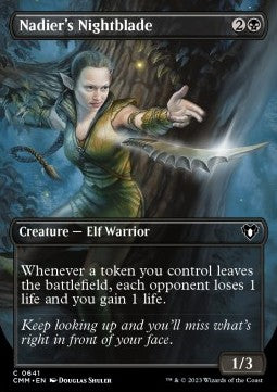 Nadier's Nightblade - Commander Masters: Extras (Common) [XCMM-641]