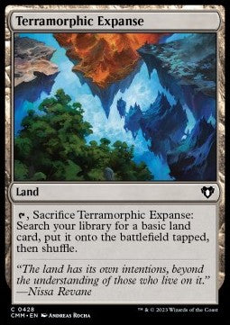 Terramorphic Expanse - Commander Masters (Common) [CMM-428] Imagen principal del producto
