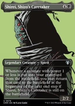 Shirei, Shizo's Caretaker - Commander Masters: Extras (Uncommon) [XCMM-676] Imagen principal del producto