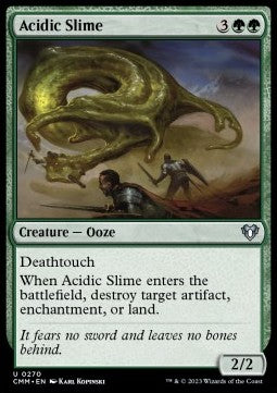 Acidic Slime - Commander Masters (Uncommon) [CMM-270] Main image