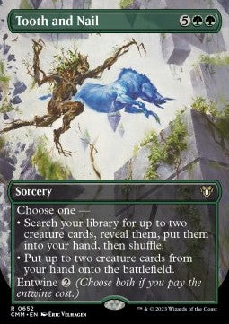 Tooth and Nail (V.2) - Commander Masters: Extras (Rare) [XCMM-652] Main image