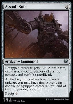 Assault Suit - Commander Masters (Uncommon) [CMM-369] Hauptbild