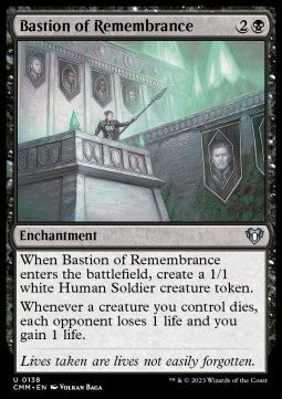 Bastion of Remembrance - Commander Masters (Uncommon) [CMM-138] Hover Image