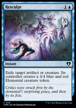 Resculpt - Commander Masters (Common) [CMM-115] Hover Image