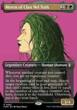 Meren of Clan Nel Toth (V.2) - Commander Masters: Extras (Rare) [XCMM-685] Main image