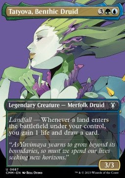 Tatyova, Benthic Druid (V.1) - Commander Masters: Extras (Uncommon) [XCMM-687] Imagen principal del producto
