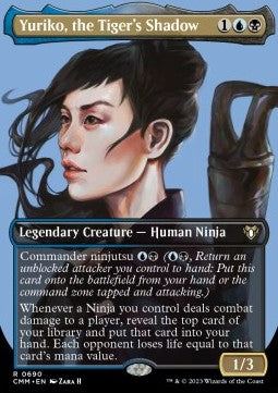Yuriko, the Tiger's Shadow (V.2) - Commander Masters: Extras (Rare) [XCMM-690] Main image