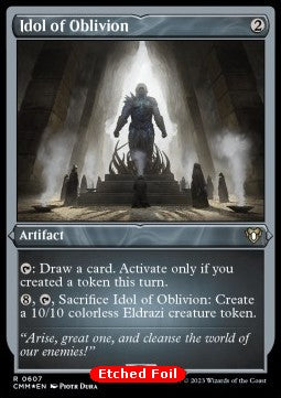 Idol of Oblivion - Commander Masters: Extras (Rare) [XCMM-607]