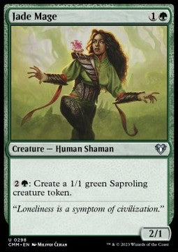 Jade Mage - Commander Masters (Uncommon) [CMM-298] Hover Image