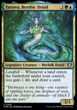 Tatyova, Benthic Druid - Commander Masters (Uncommon) [CMM-358] Hover Image