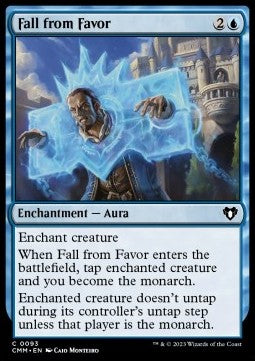 Fall from Favor - Commander Masters (Common) [CMM-93] Hover Image