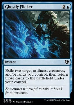 Ghostly Flicker - Commander Masters (Common) [CMM-98] Hover Image