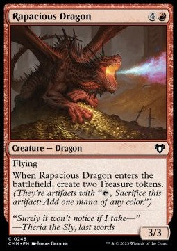 Rapacious Dragon - Commander Masters (Common) [CMM-248] Hauptbild