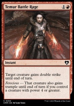 Temur Battle Rage - Commander Masters (Common) [CMM-264] Imagen principal del producto