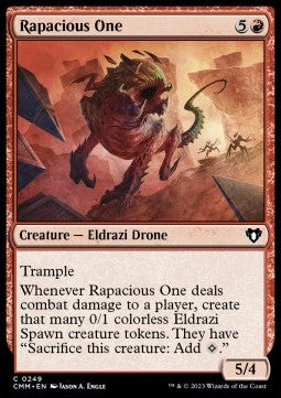 Rapacious One - Commander Masters (Common) [CMM-249] Hover Image