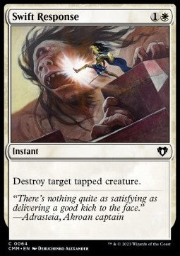 Swift Response - Commander Masters (Common) [CMM-64]