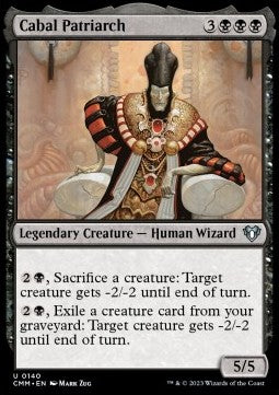 Cabal Patriarch - Commander Masters (Uncommon) [CMM-140] Hover Image