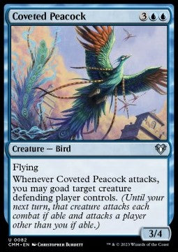 Coveted Peacock - Commander Masters (Uncommon) [CMM-82] Imagen principal del producto