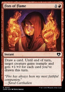 Fists of Flame - Commander Masters (Common) [CMM-223] Hover Image