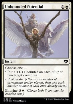 Unbounded Potential - Commander Masters (Common) [CMM-67] Hauptbild