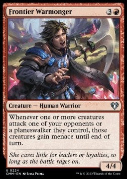Frontier Warmonger - Commander Masters (Uncommon) [CMM-224] Hauptbild