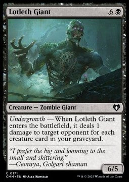 Lotleth Giant - Commander Masters (Common) [CMM-171] Hover Image