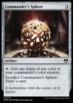 Commander's Sphere - Commander Masters (Common) [CMM-377] Imagen principal del producto