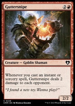 Guttersnipe - Commander Masters (Common) [CMM-229] Hover Image