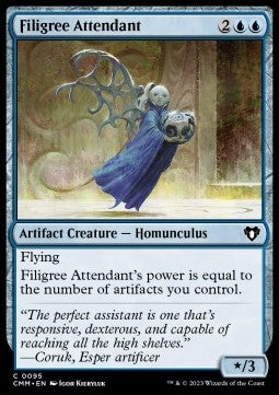Filigree Attendant - Commander Masters (Common) [CMM-95] Hover Image
