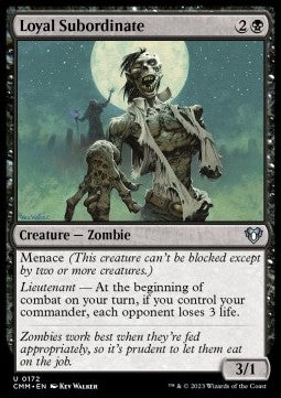 Loyal Subordinate - Commander Masters (Uncommon) [CMM-172] Imagen principal del producto