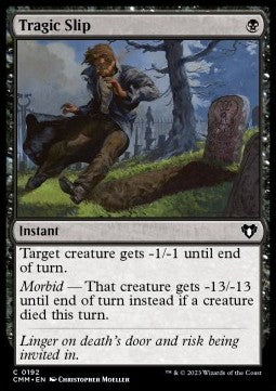 Tragic Slip - Commander Masters (Common) [CMM-192] Imagen principal del producto