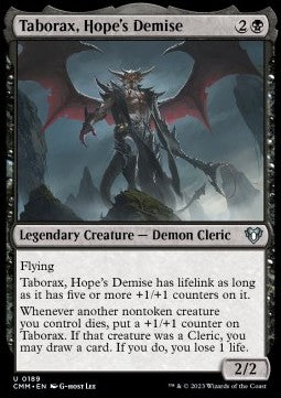 Taborax, Hope's Demise - Commander Masters (Uncommon) [CMM-189] Hauptbild