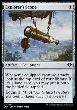 Explorer's Scope - Commander Masters (Common) [CMM-380] Hoofdafbeelding