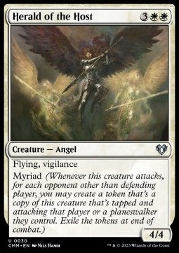 Herald of the Host - Commander Masters (Uncommon) [CMM-30] Hoofdafbeelding