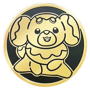 Officiele Pokemon-munt met Fidough uit de Pokemon Coin Collection Vol. 3 Main image